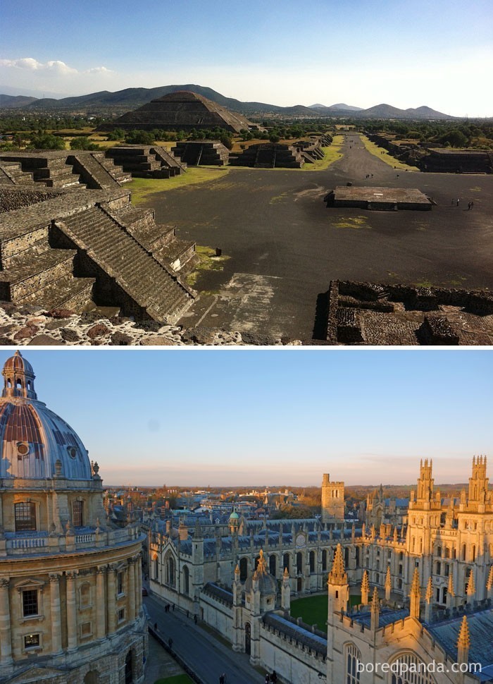 4. Uniwersytet Oksfordzki istniał na setki lat przed założeniem imperium Azteków (1428)