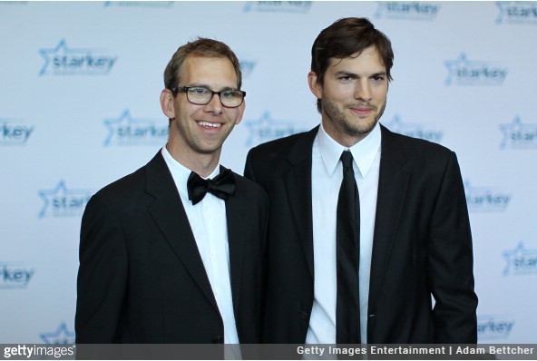 Michael i Ashton Kutcher