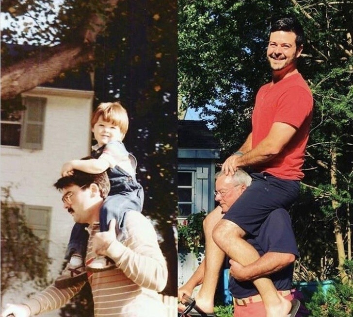 Tata i syn, 30 lat różnicy