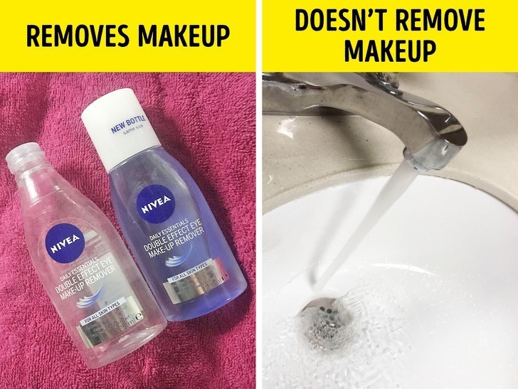 3. Nie używasz zmywacza do makijażu