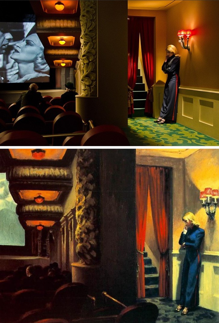 Shirley - wizje rzeczywistosci, Gustav Deutsch— New York Movie, Edward Hopper
