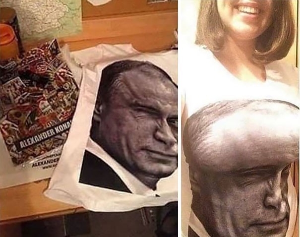 8. Koszulka z Putinem.