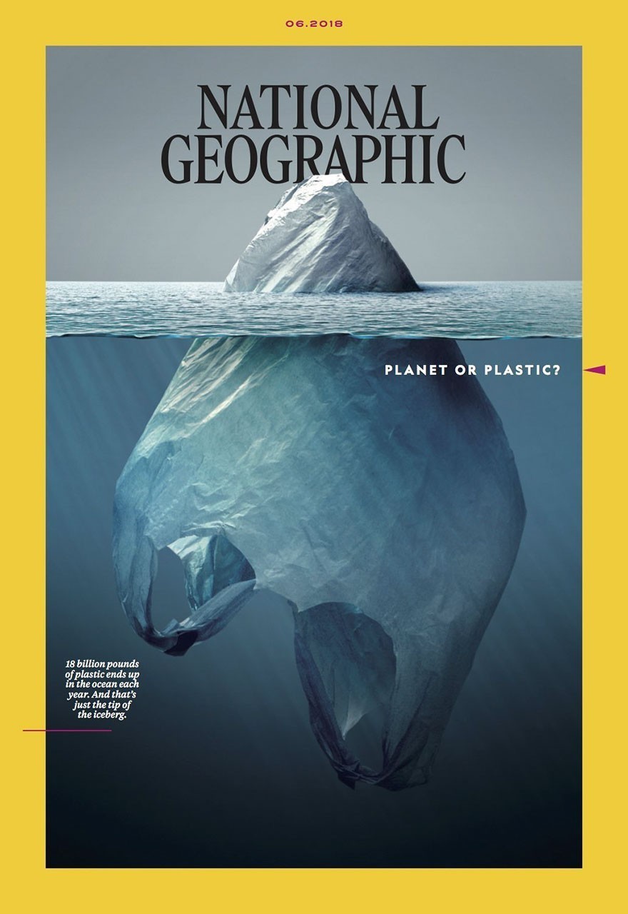 1. "Ponad 8 milionów ton plastiku ląduje rocznie w oceanie. A to jest tylko wierzchołek góry lodowej"