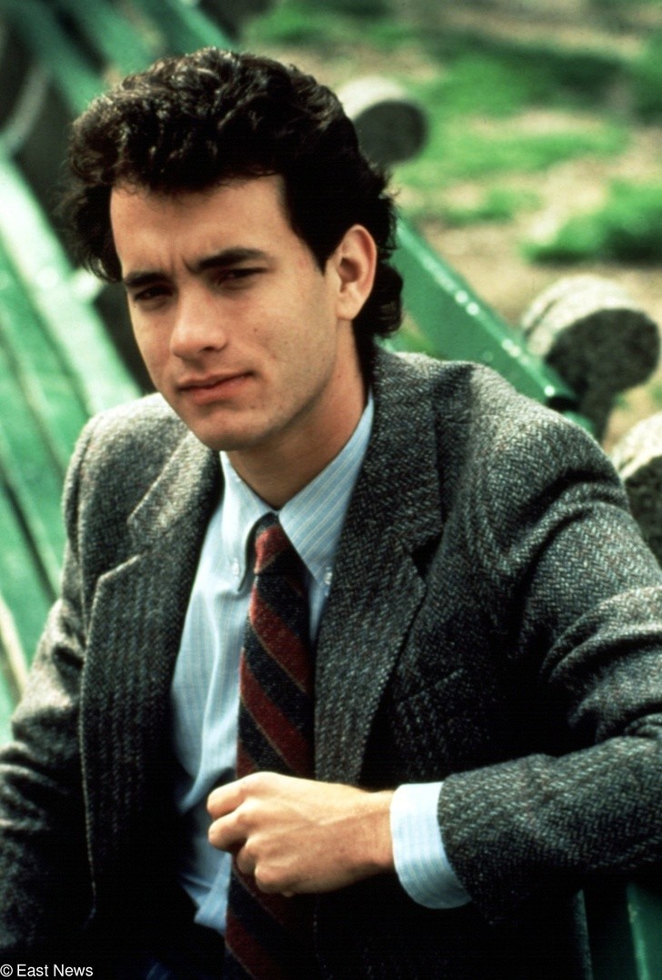 Tom Hanks na planie "Plusku" 1984