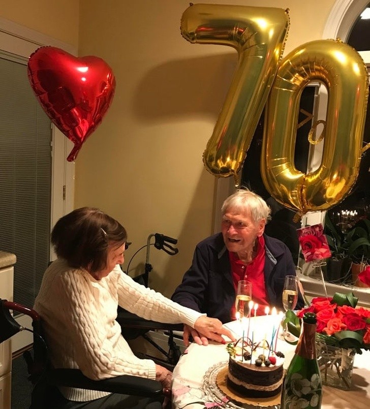 To ich 70 rocznica ślubu, ale ich miłość wciąż pozostaje młoda.