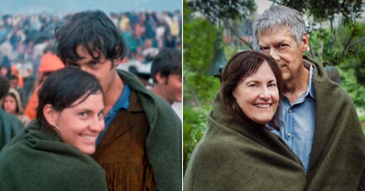 Para na Woodstocku, 48 godzin po tym jak się poznali, i 50 lat później