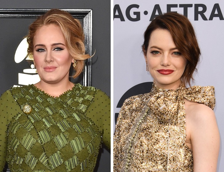 Adele i Emma Stone — 31 lat