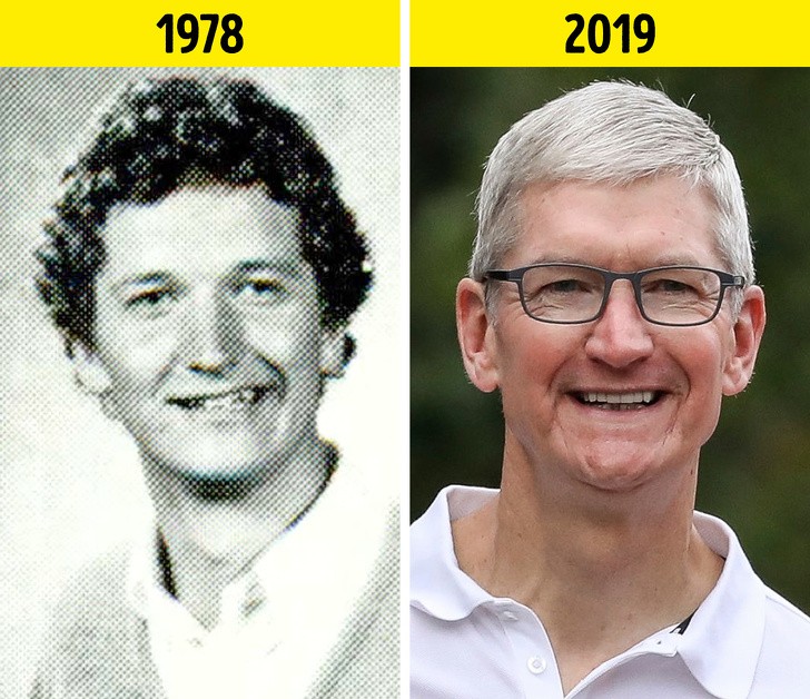 Tim Cook (dyrektor generalny Apple, pierwszej amerykańskiej firmy, której wartość przekroczyła trylion dolarów)