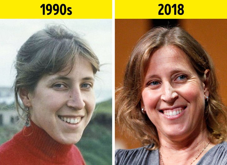 Susan Wojcicki (prezes Youtube, serwisu o wartości 160 mld dolarów)