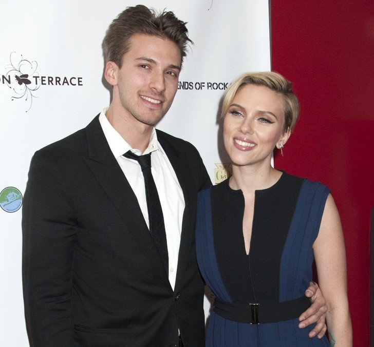 Scarlett Johansson i jej brat Hunter