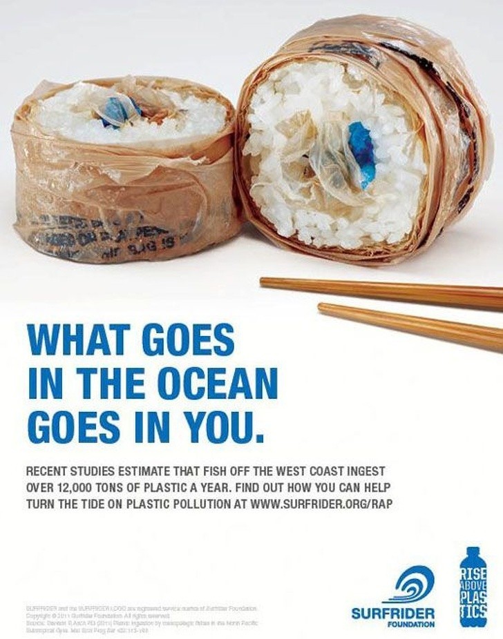 7. Odpadki wyrzucone do oceanu wracają