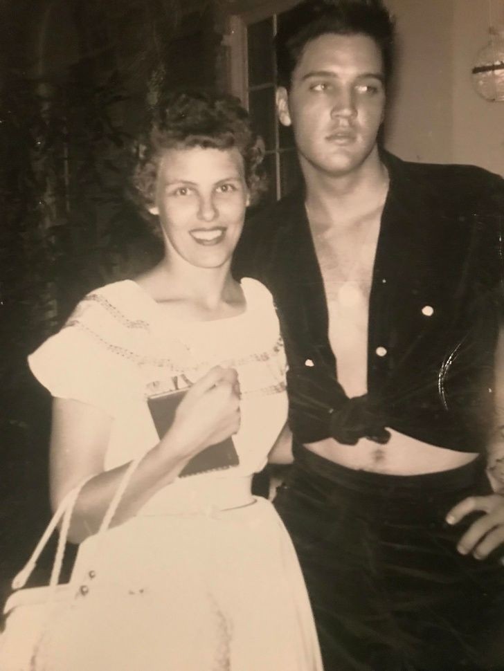 "Moja babcia i Elvis w latach 50"