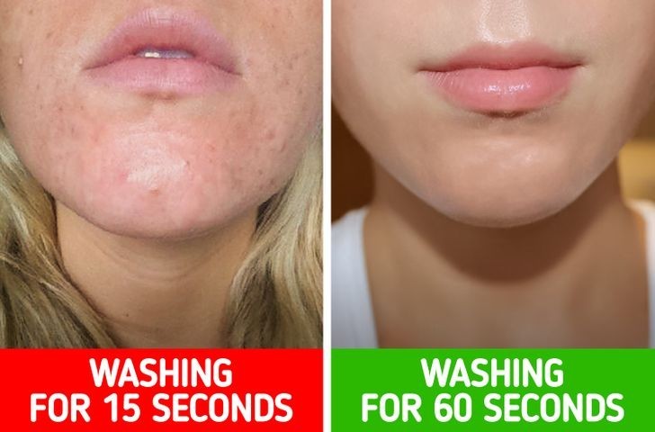 Pozwolenie żelowi do mycia twarzy wchłonąć w skórę jest kluczowe