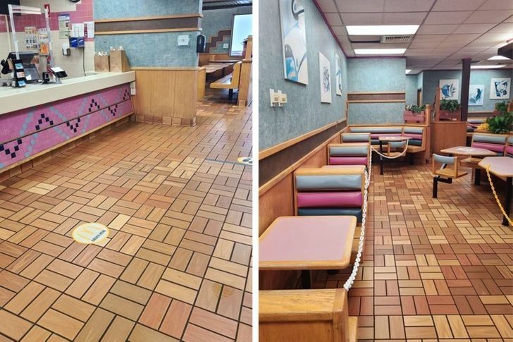 Bonus: Ten McDonald's nie był odnawiany od lat 80/90.