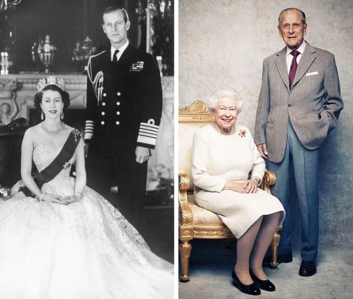1. Elżbieta II i Książę Filip - 73 lata wspólnie