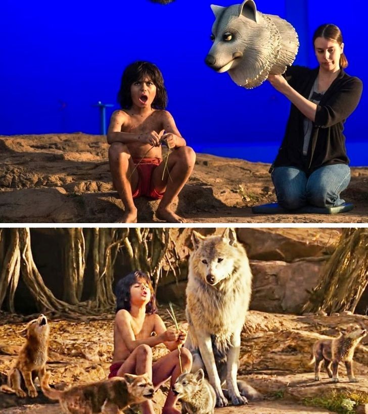 Tak wyglądała wilczyca, która zaopiekowała się Mowglim w nowej wersji "Księgi dżungli".