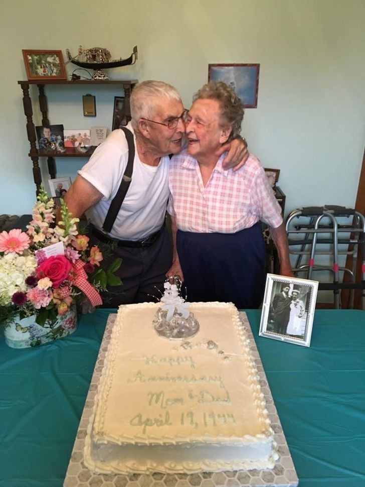 75 lat małżeństwa nigdy nie wyglądało bardziej uroczo.
