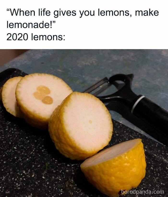 2. "Gdy życie wręcza ci cytryny, zrób z nich lemoniadę!" Cytryny w 2020: