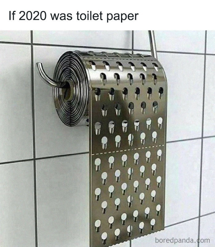 4. Gdyby 2020 był papierem toaletowym: