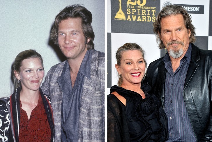 1. Jeff Bridges i Suzie Geston, razem od 43 lat