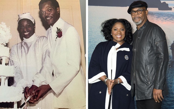 4. Samuel L. Jackson i LaTanya Richardson, razem od 40 lat