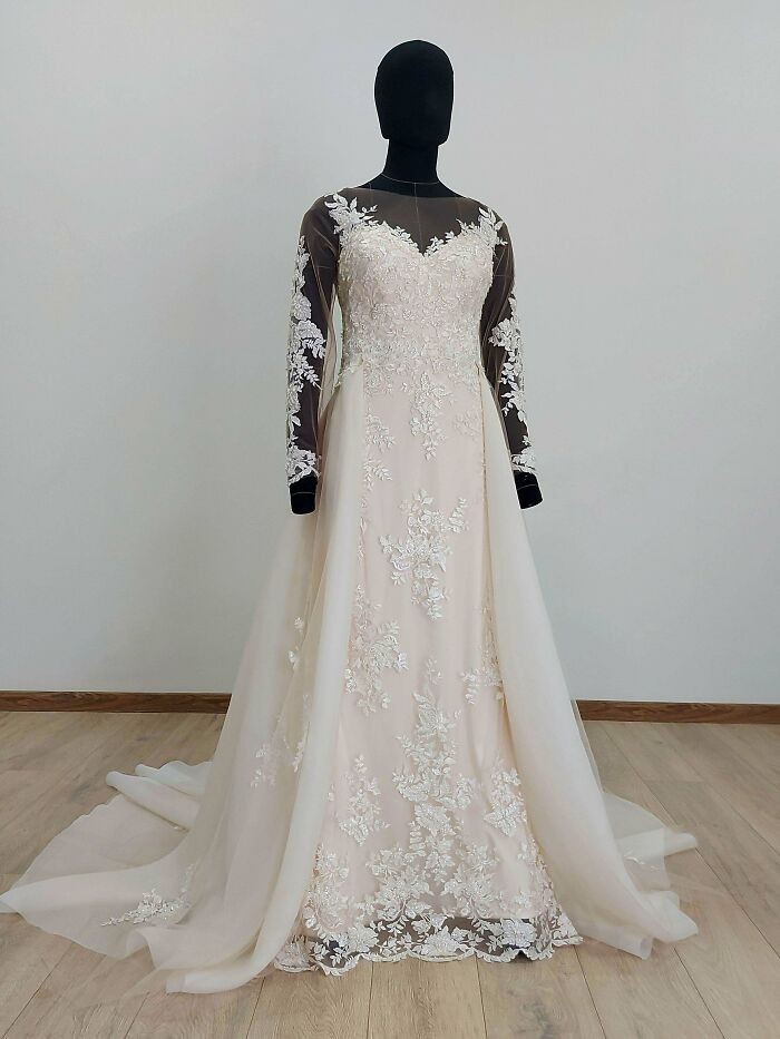 "Moja własnoręcznie robiona suknia ślubna"