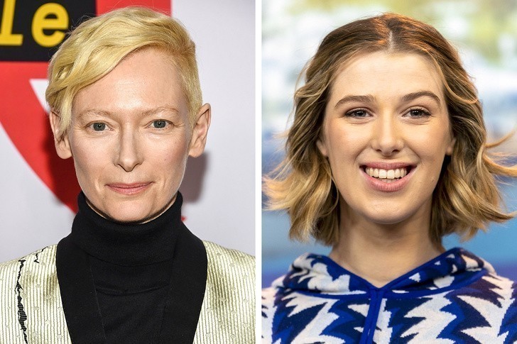 3. Tilda Swinton ir jos dukra