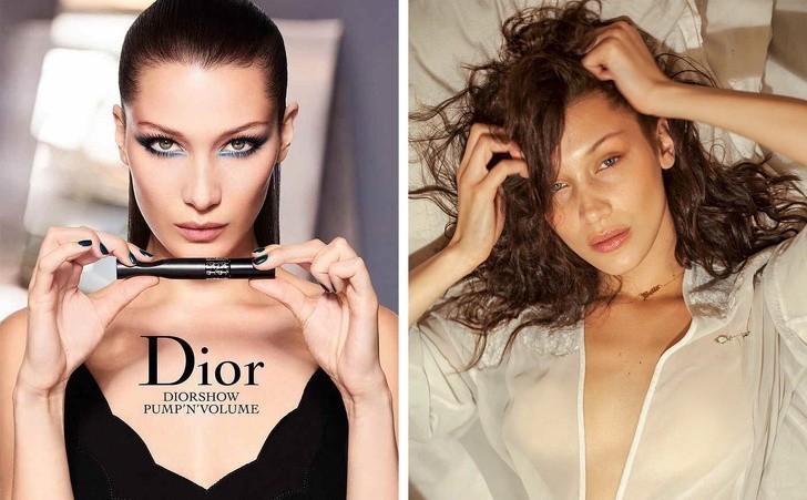 1. Bella Hadid – „Dior“.