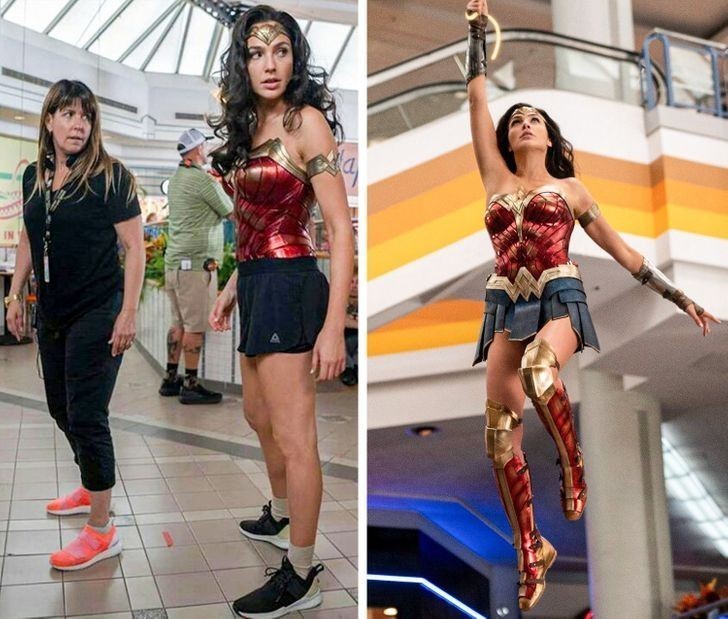 1. Gal Gadot i jej wygodniejszy strój na planie "Wonder Woman 1984"