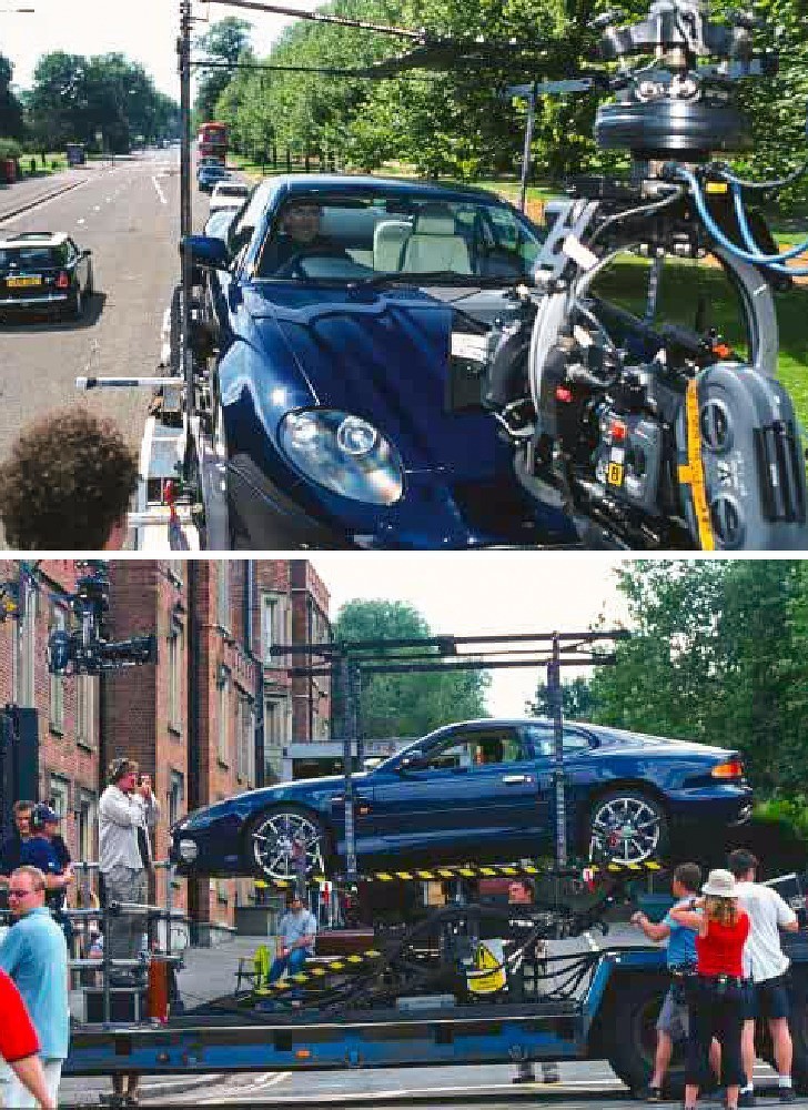 5. Filme „Johnny English“ jis panaudojo savo Aston Martin.