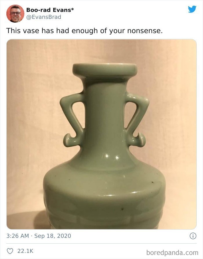 16. "Ta waza ma dość twoich bzdur."