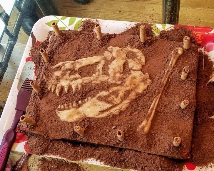 15. Ciasto dla miłośnika dinozaurów