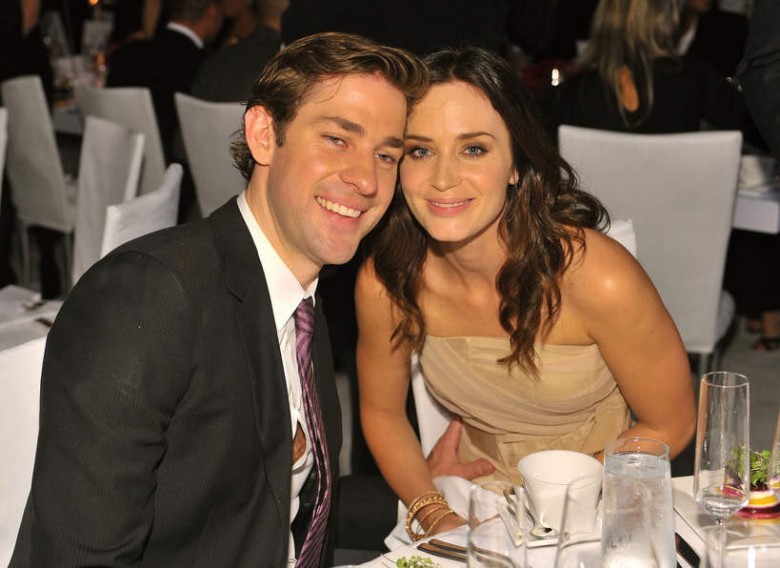 2. Emily Blunt ir Johnas Krasinskis