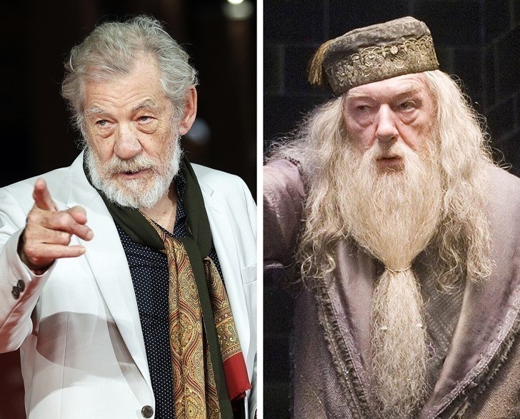 11. Ian McKellen dostał ofertę dołączenia do świata "Harry'ego Pottera" jako Dumbledore.