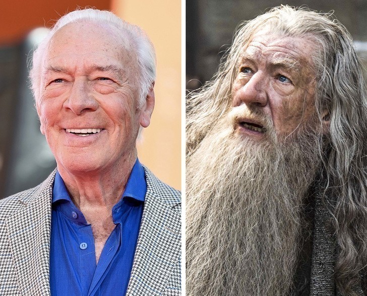 6. Christopher Plummer nie może przypomnieć sobie powodu, z jakiego odrzucił rolę Gandalfa we "Władcy Pierścieni."