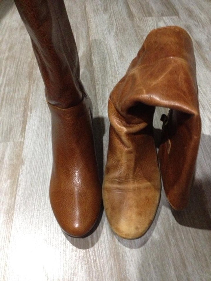 "Po 4 lat używania tych butów, znalazłam w sklepie identyczne."