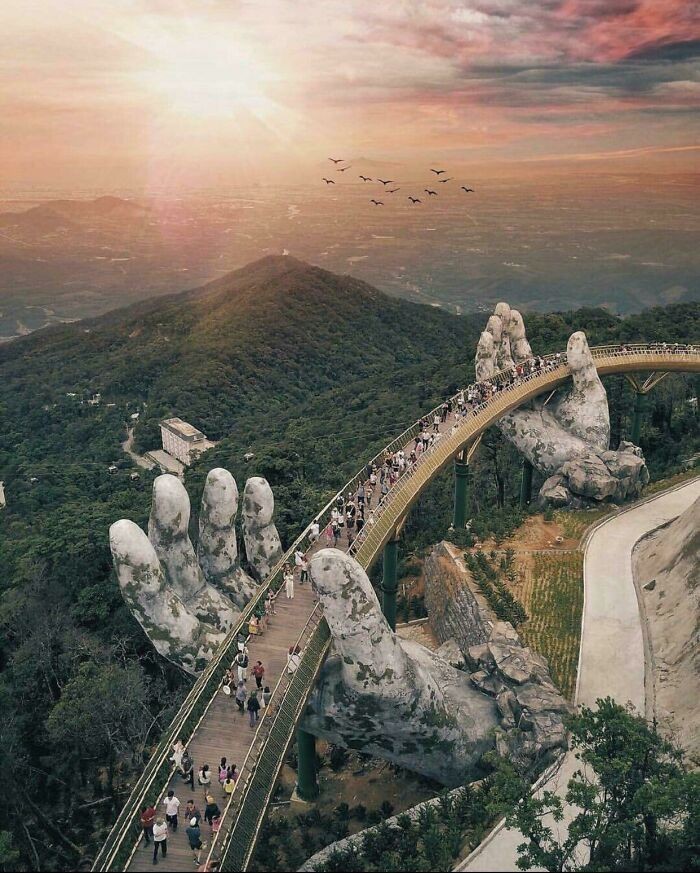 10. Złoty Most w Wietnamie