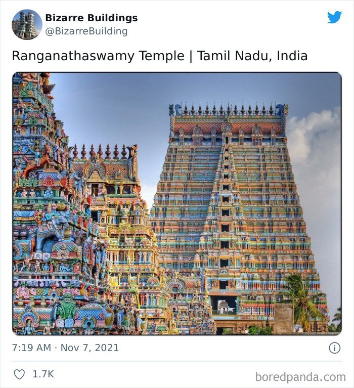 "Światynia Ranganathaswamy, Tamil Nadu, Indie"