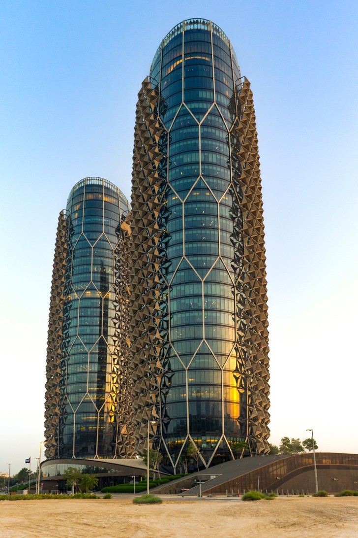 Wieże Al Bahar, Abu Zabi, Zjednoczone Emiraty Arabskie