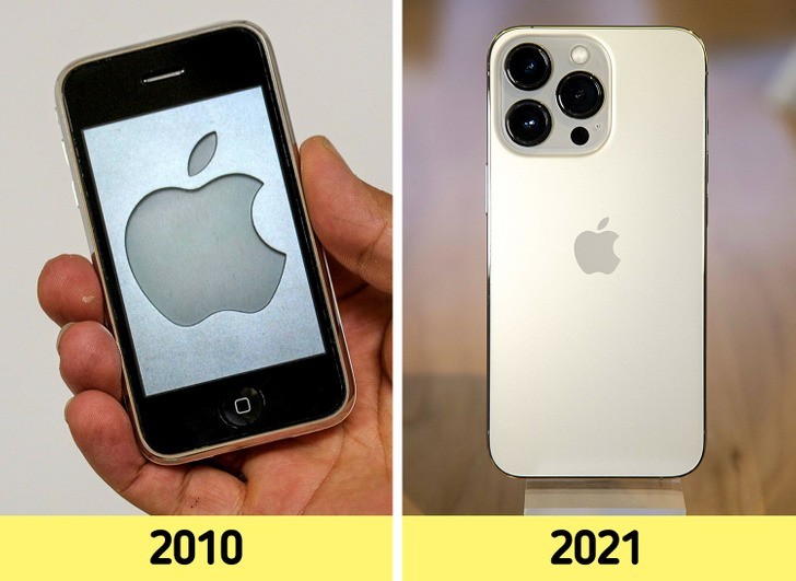 Tak zmienił się iPhone przez poprzednią dekadę.