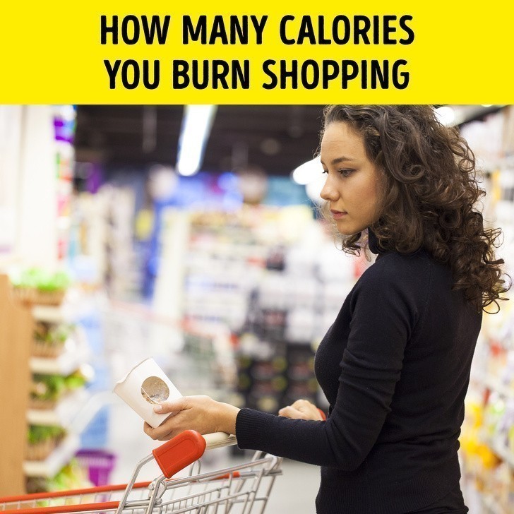 13. Ile kalorii spalisz poprzez robienie zakupów
