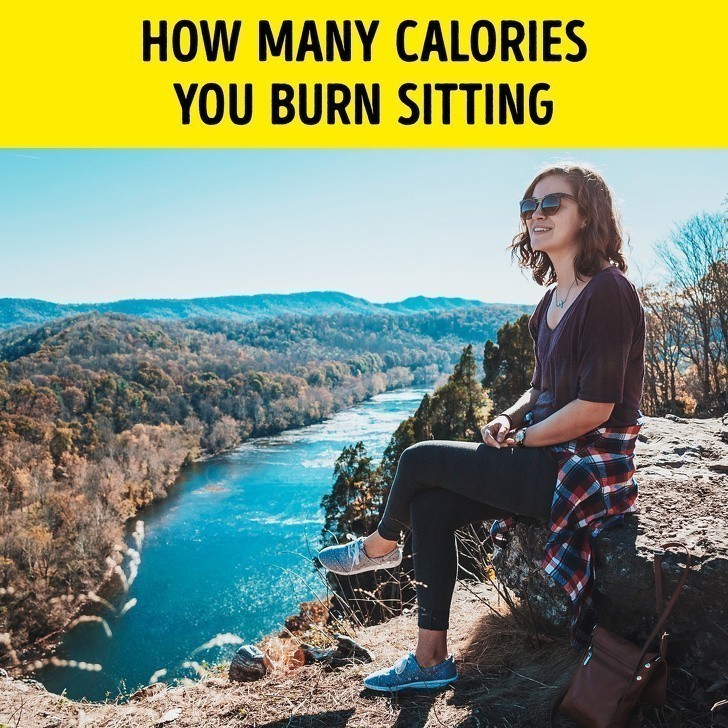 3. Ile kalorii spalisz poprzez siedzenie