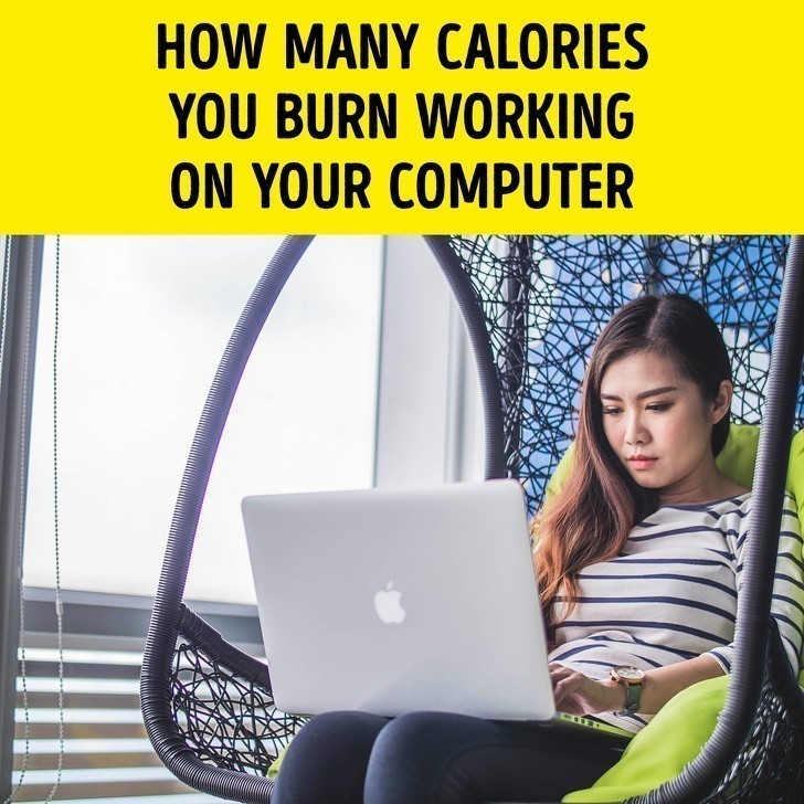 4. Ile kalorii spalisz poprzez pracę na komputerze