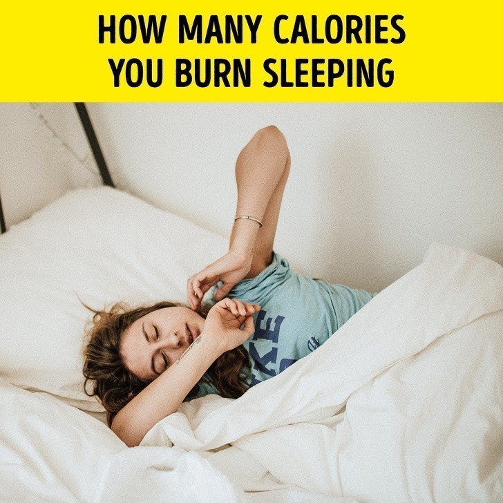 6. Ile kalorii spalisz poprzez spanie