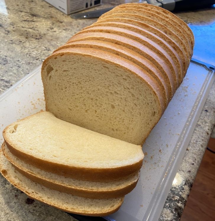 8. Idealne kromki chleba
