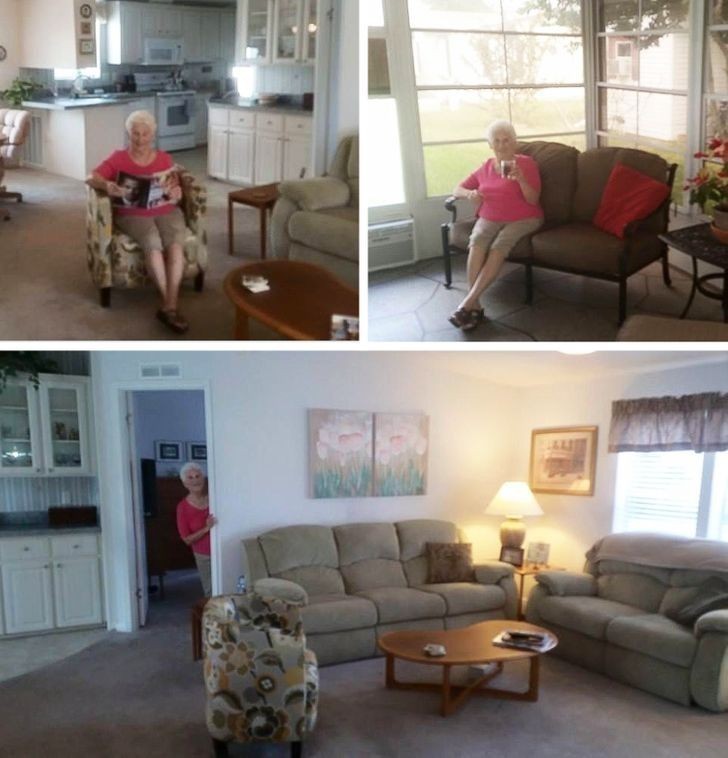 6. "Moja babcia stara się sprzedać swój dom na Florydzie. Oto zdjęcia, których użyła."