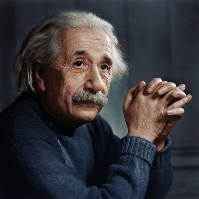 7. Albert Einstein, 1948