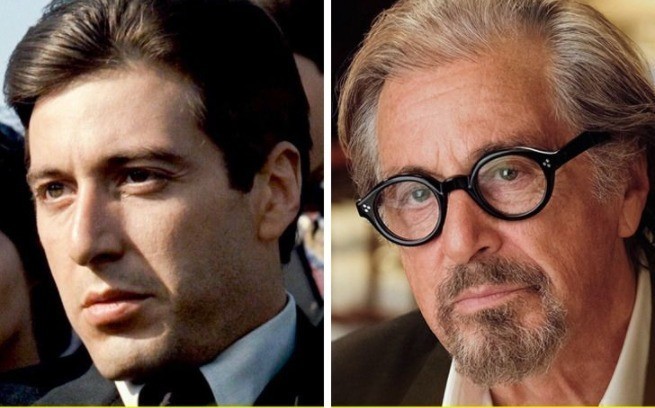 10. Al Pacino - 34 vs 79 lat