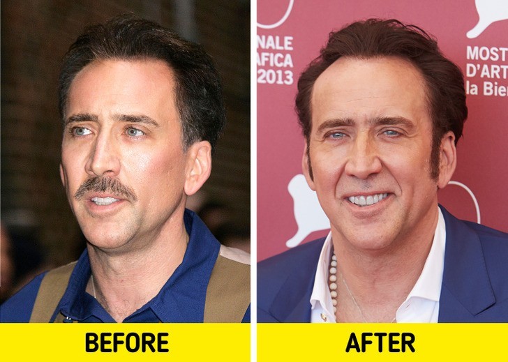 Nicolas Cage: permanentny eyeliner
