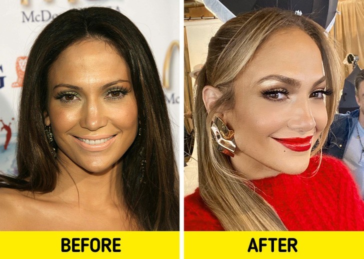 Jennifer Lopez: feathered brows - "pierzaste" brwi